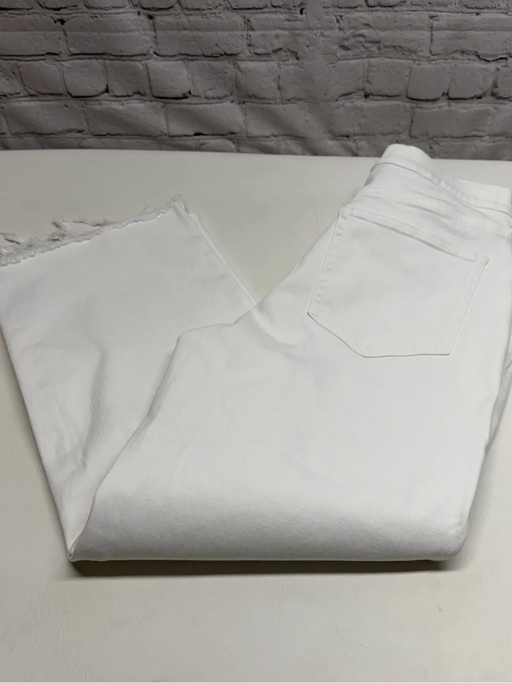 J. Crew 96 slimWhite Wide-Leg Jeans size 30